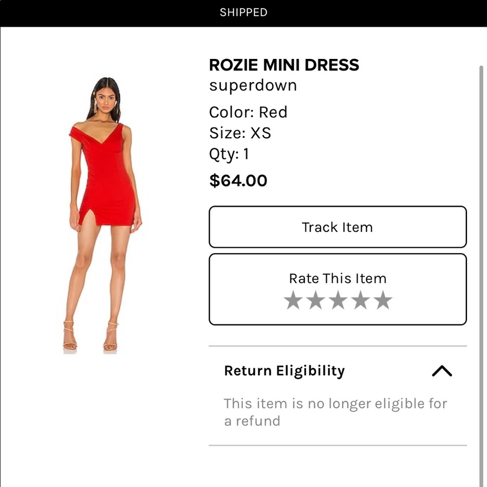 Superdown mini dress from revolve